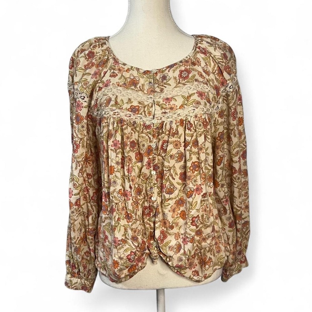 Old‎ Navy Floral boho Blouse